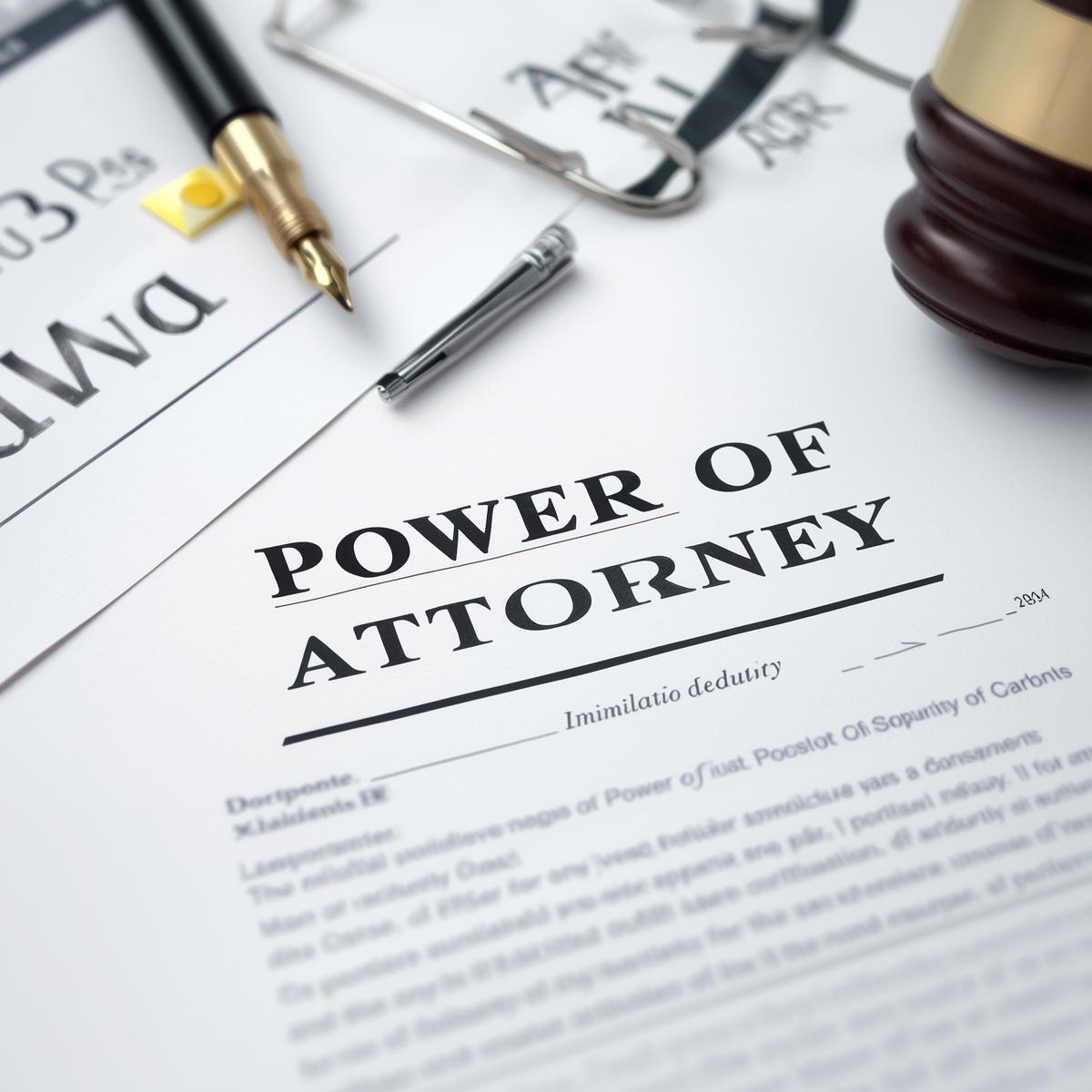 Power of Attorney